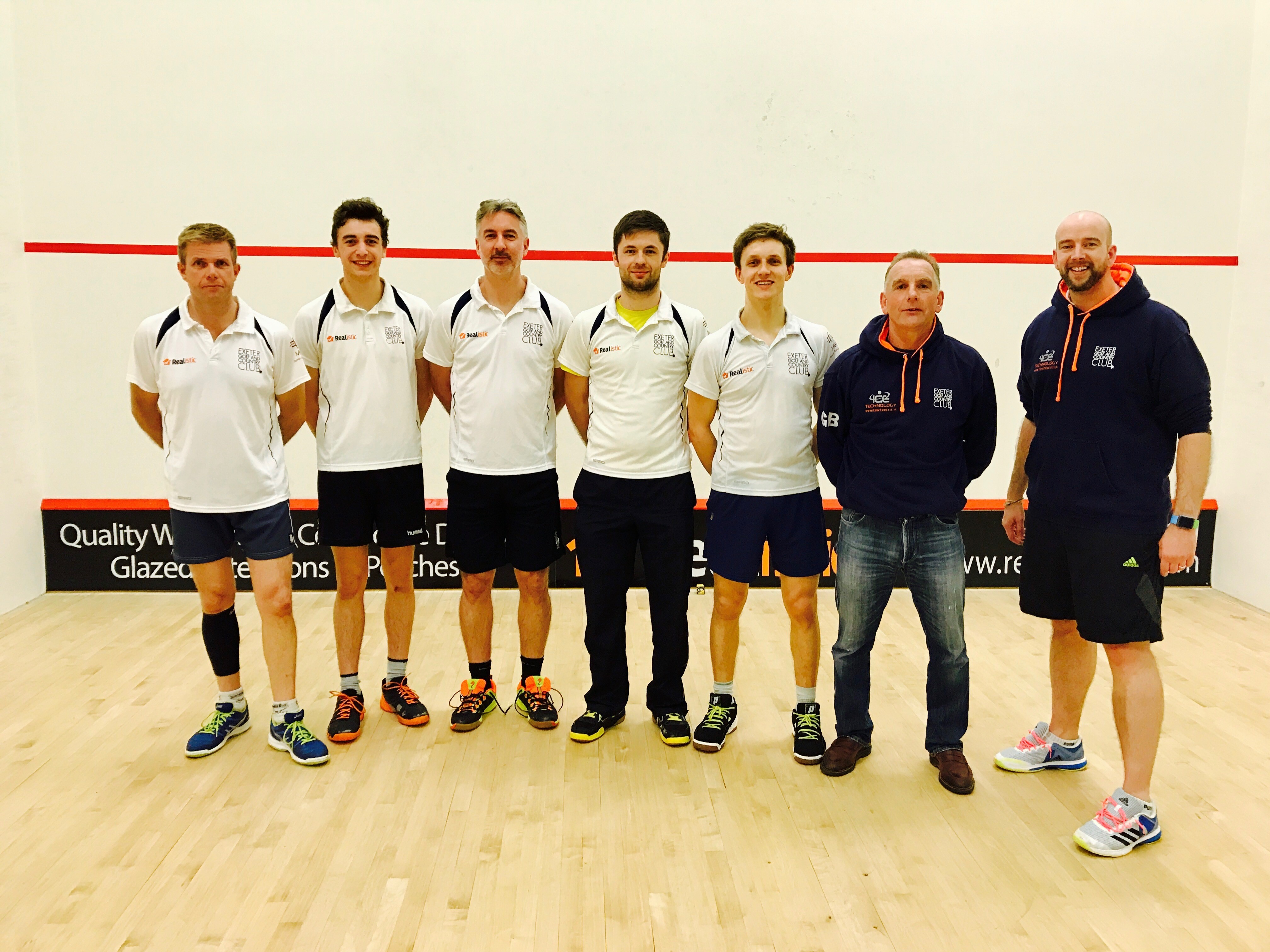 Historic double squash win for EGCC The Exeter Daily